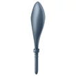 Satisfyer Bullseye - okos vibrációs péniszgyűrű (szürke)