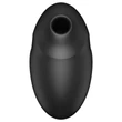 Satisfyer Vulva Lover 3 - léghullámos csiklóizgató (fekete)