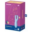 Satisfyer Threesome 4 - okos csiklóvibrátor (kék)