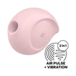 Satisfyer Sugar Rush - léghullámos csikló vibrátor (pink)