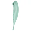 Satisfyer Twirling Pro - okos 2in1 csikló vibrátor (menta)