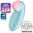 Satisfyer Tropical Tip - okos csikló vibrátor (kék)