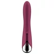 Satisfyer Spinning Vibe 1 - forgó fejes G-pont vibrátor (piros)