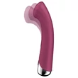 Satisfyer Spinning G-Spot 1 - forgó fejes G-pont vibrátor (piros)