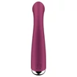 Satisfyer Spinning G-Spot 1 - forgó fejes G-pont vibrátor (piros)