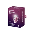 Satisfyer Cloud Dancer - léghullámos csiklóizgató (pink-fehér)