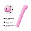 Magic Stick - vibrátor, cserélhető feltétekkel (pink)