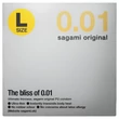 Sagami Original 0,01 L - óvszer - 58mm (1db)