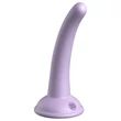 Dillio Curious Five - tapadókorongos dildó (15cm) - lila
