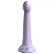 Dillio Secret Explorer - tapadókorongos dildó (17cm) - lila
