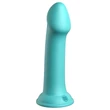 Dillio Big Hero - tapadókorongos dildó (17cm) - türkiz