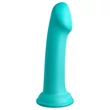 Dillio Big Hero - tapadókorongos dildó (17cm) - türkiz