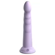 Dillio Slim Seven - tapadókorongos stimuláló dildó (20cm) - lila