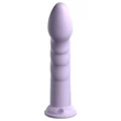 Dillio Super Eight - tapadókorong szilikon dildó (21cm) - lila