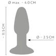 You2Toys - szilikon anál plug (színes)