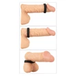 You2Toys 4in1 - pénisz- és heregyűrű szett (natúr-fekete)