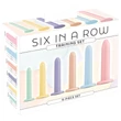 Six in a Row - dildó trainer szett - 6db (színes)