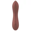 Smile - flexibilis mini G-pont vibrátor (bronz)