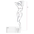 Passion BS016 - minimalista necc szett (fekete) - S-L