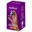 Desirel Pink Jewel S - anál plug (ezüst-pink)