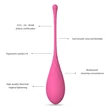 Sex HD Eggs - 6 db-os gésagolyó szett (pink)