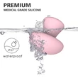 Magic Mushroom - akkus arcmasszírozó (pink)
