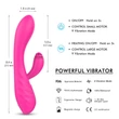 Sex HD Muses - akkus, vízálló melegítő vibrátor (pink)