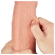Lovetoy Nature Cock - kétrétegű élethű dildó - 28cm (natúr)