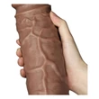 Lovetoy Chubby - tapadókorongos élethű dildó - 25cm (natúr)
