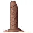 Lovetoy Chubby - tapadókorongos élethű dildó - 25cm (natúr)