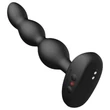 LOVENSE Ridge - okos, gyöngyös anál vibrátor (fekete)