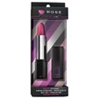 Blush Lipstick Rosé - vízálló rúzs vibrátor (fekete-pink)