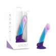 Avant Purple Haze - tapadókorongos dildó (színes)