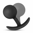 Anal Adventures Platinum - anál plug (fekete)
