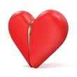 INTOYOU Heart - akkus, léghullámos 2in1 csiklóizgató (piros)