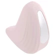 Playboy Palm - akkus, vízálló 2in1 csikló vibrátor (pink)