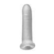 Fat Boy Micro Ribbed - péniszköpeny (17cm) - fehér