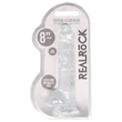 REALROCK - átlátszó élethű dildó - átlátszó (19cm)