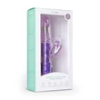 Easytoys Butterfly - forgó-lökő vibrátor (lila)
