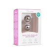 Easytoys Ben Wa - acél gésagolyó - ezüst (19mm)