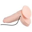 Real Fantasy Dwane - akkus, élethű vibrátor - 31cm (natúr)