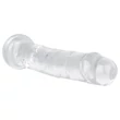 EasyToys - zselés dildó - 16cm (átlátszó)