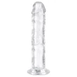 EasyToys - zselés dildó - 16cm (átlátszó)