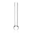 GLAS - klasszikus üveg dildó (átlátszó)