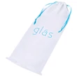 GLAS - kétvégű, üveg dildó (átlátszó)