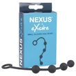 Nexus Excite - 4 gyöngyös anál dildó - fekete (kicsi)