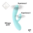 FEELZTOYS Lea - akkus, G-pont vibrátor (türkiz)