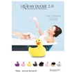 My Duckie 2.0 - kacsa vízálló csikló vibrátor (sárga)