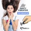 FEELZTOYS Panty - akkus, rádiós csikló vibrátor (fekete)