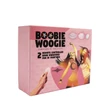 FeelzToys - akkus, rádiós mellvibrátor - 2db (pink)